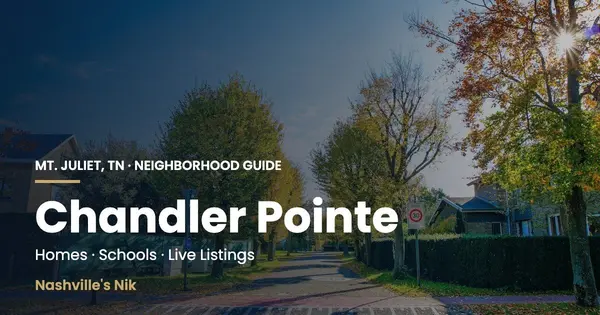 Chandler Pointe, Mt. Juliet TN neighborhood guide by Nashville's Nik