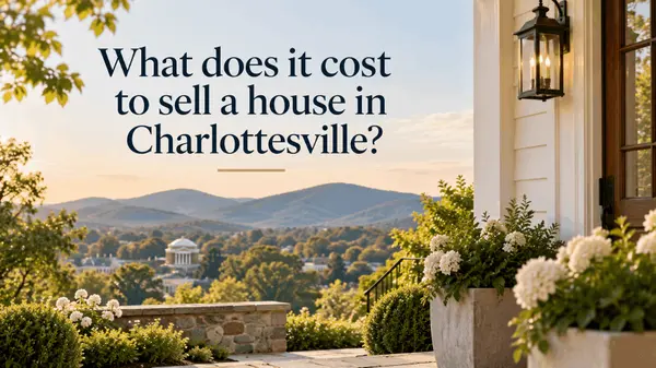 What does it cost to sell a house in Charlottesville?
