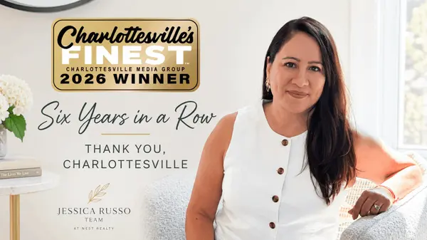 Six Years in a Row: Jessica Russo Team Named Charlottesville’s Finest Real Estate Team