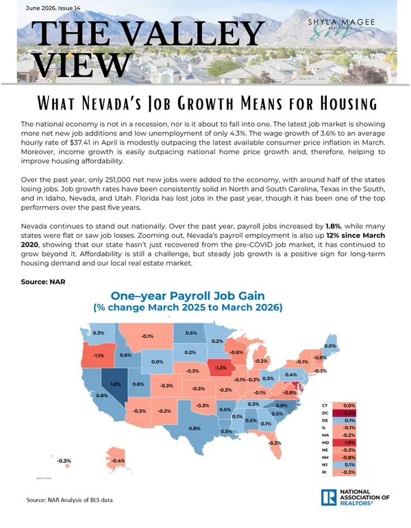 feature image of Valley View Newsletter - June 2026 - Issue 14