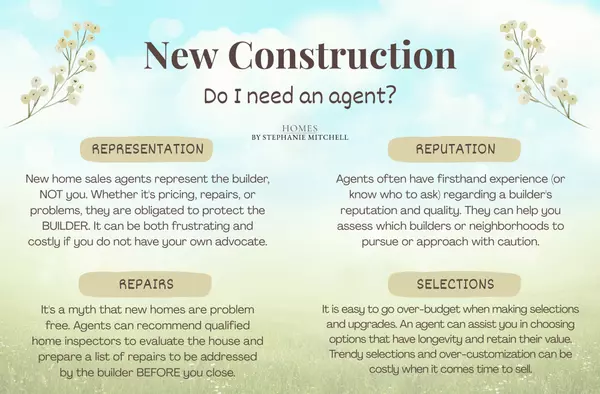 New Construction - Do I need an agent? 