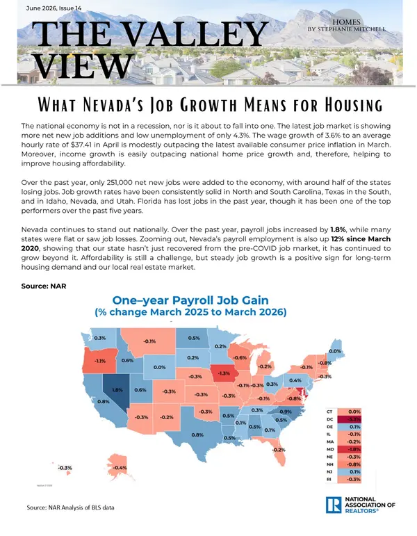 Valley View Newsletter - June 2026 - Issue 14