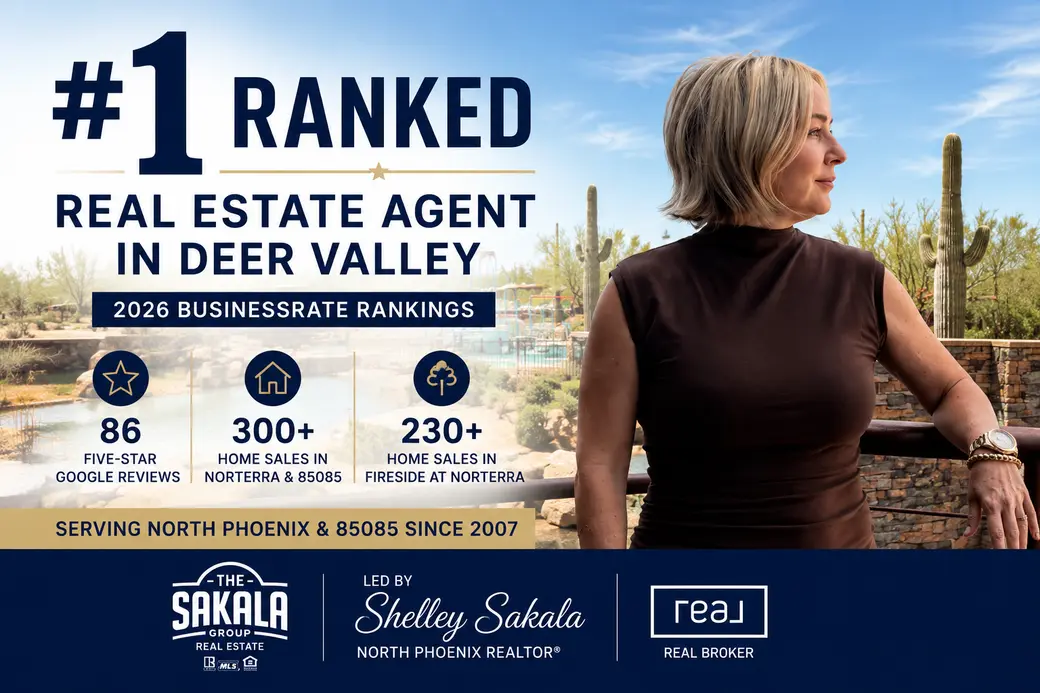 The Sakala Group Ranked #1 Real Estate Agent in Deer Valley for 2026