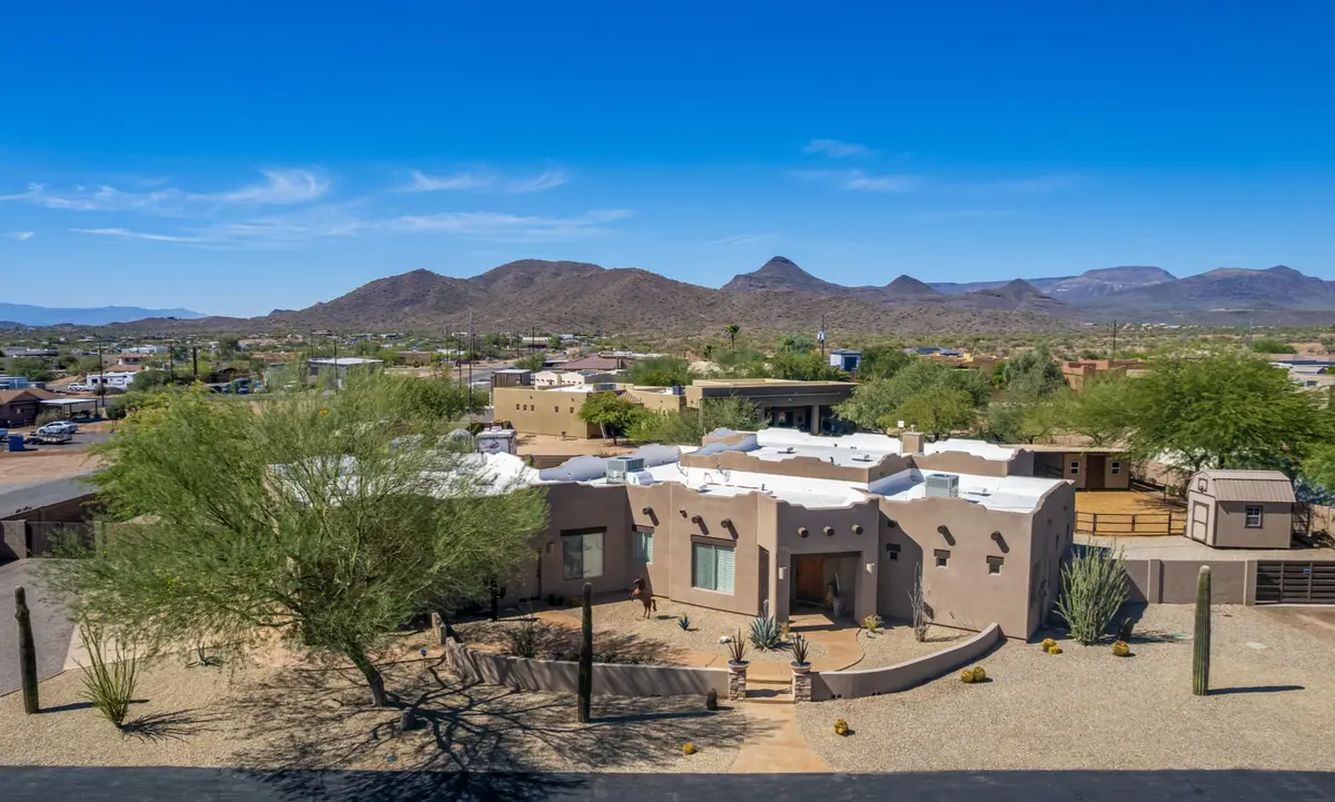 Horse property in Desert Hills with mountain views.