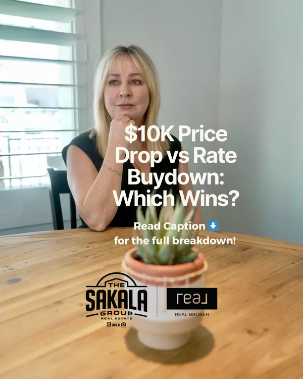 $10K Price Drop vs Rate Buydown: Which Wins?