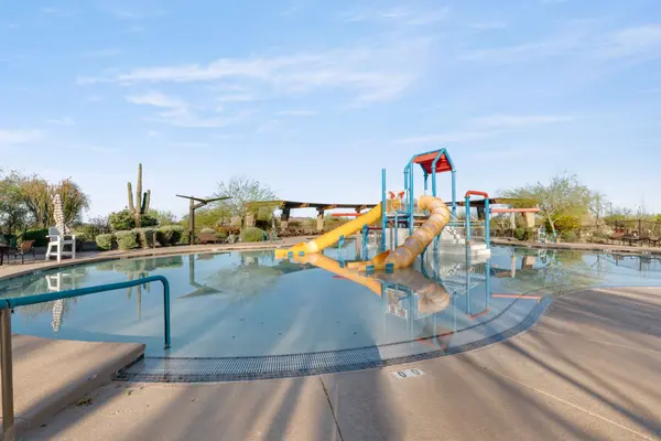 Playpool structure at the Fireside at Norterra Community Center in North Phoenix 
