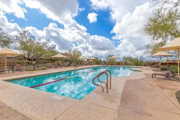 Resort-style lap pool at Fireside at Norterra Community Center 