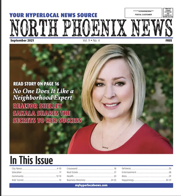 Shelley Sakala Cover Feature North Phoenix News 