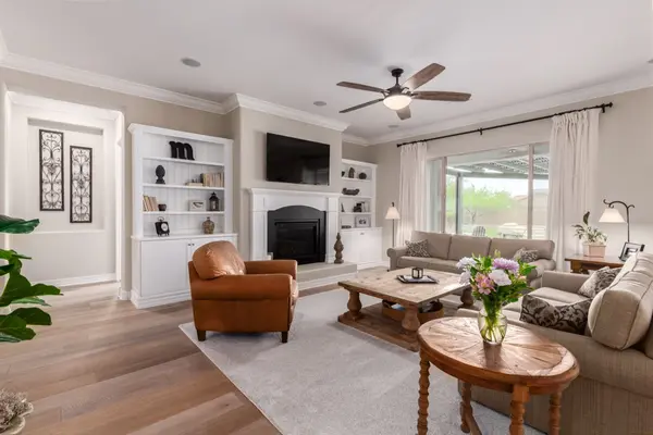 Living room in Fireside at Norterra home.