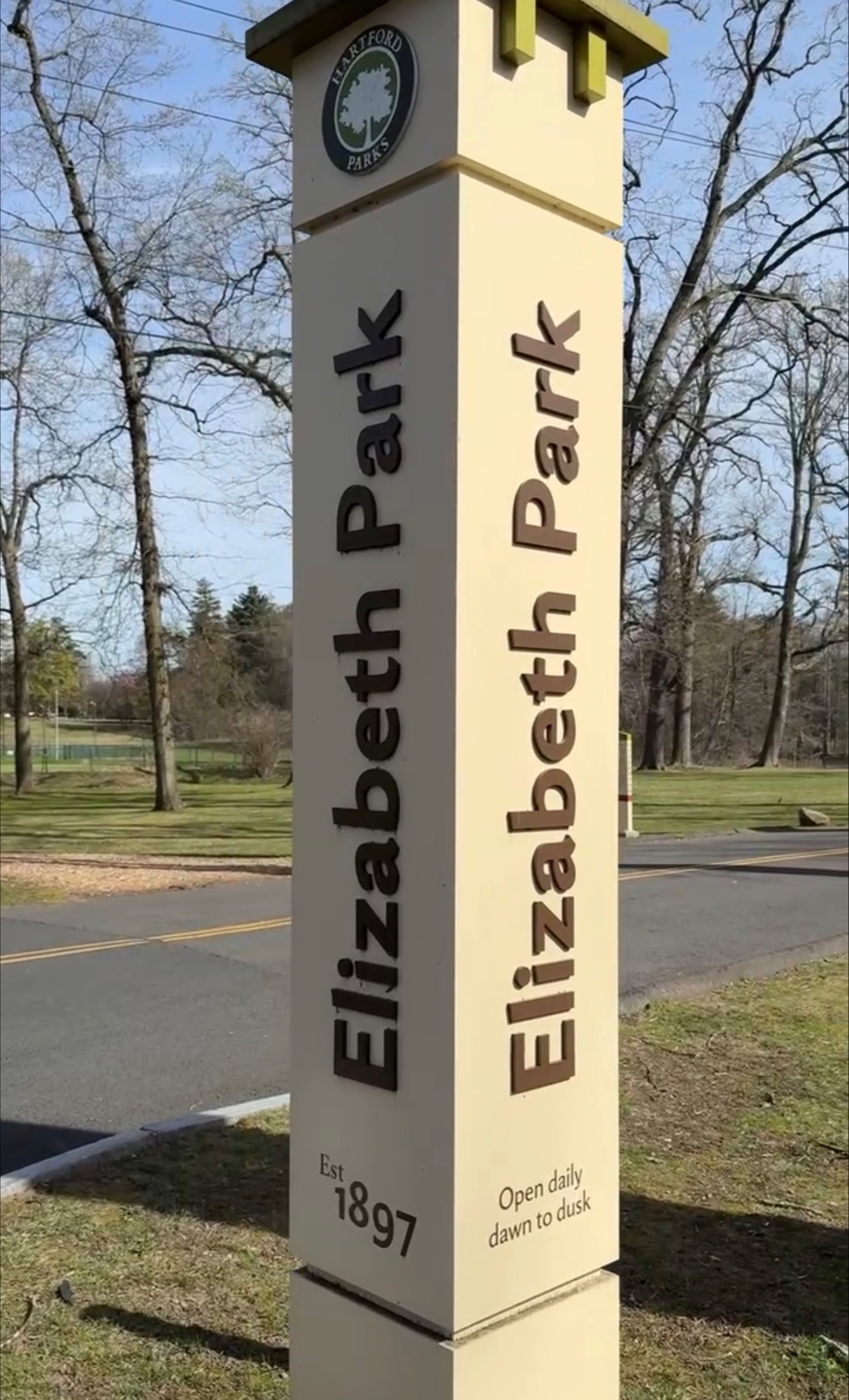 Elizabeth Park entrance