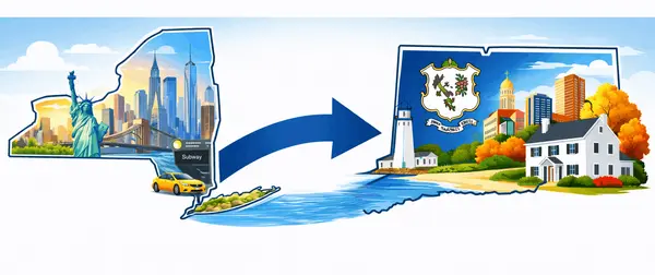 Why Are New Yorkers Moving to Connecticut? Space, Commute, Schools, and Cost,Nick Gilham