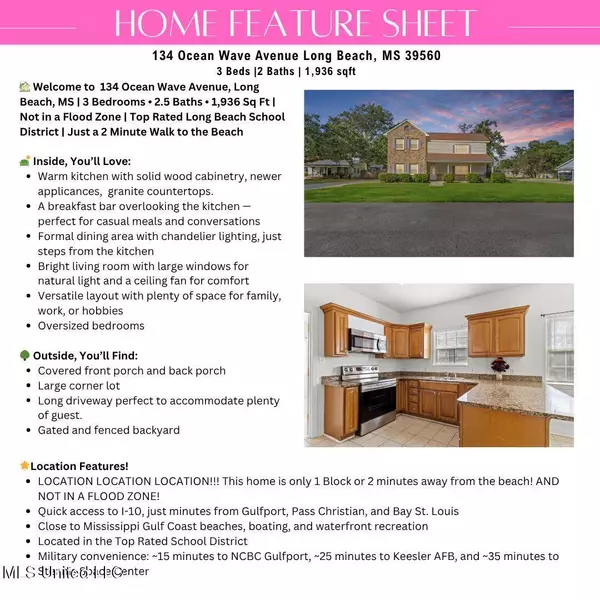 134 Ocean Wave Avenue, Long Beach, MS 39560