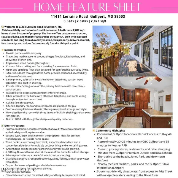 11414 Lorraine Road, Gulfport, MS 39503