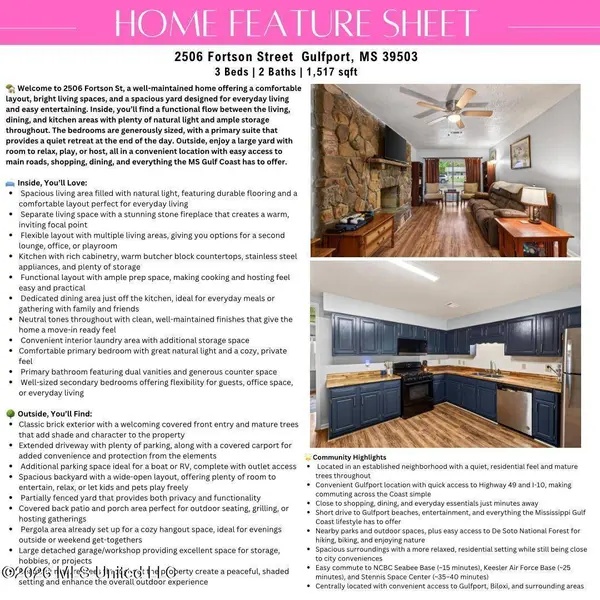 2506 Fortson Street, Gulfport, MS 39503