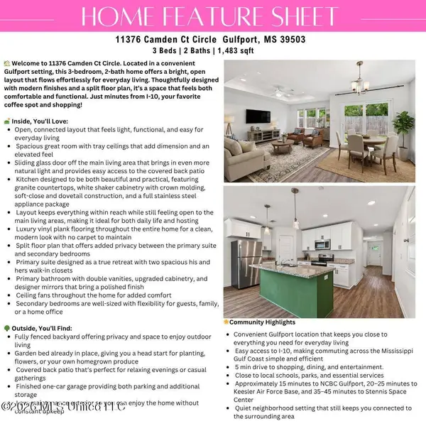 11376 Camden Court Circle, Gulfport, MS 39503