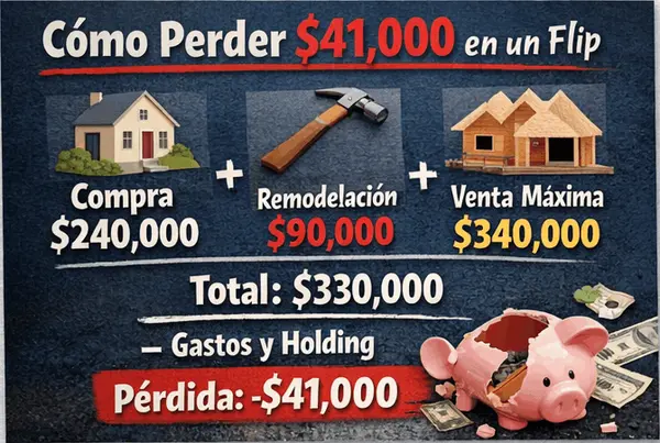 Anatomía de un mal negocio: ¿por qué podrías perder $41,000?