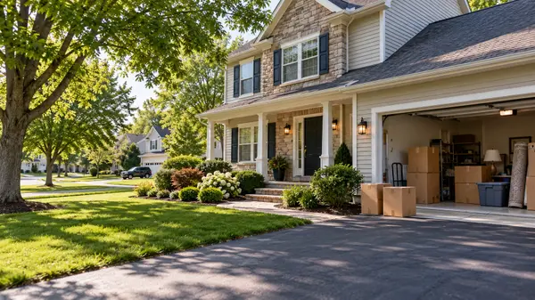 Move-In Day in a Peaceful Suburb