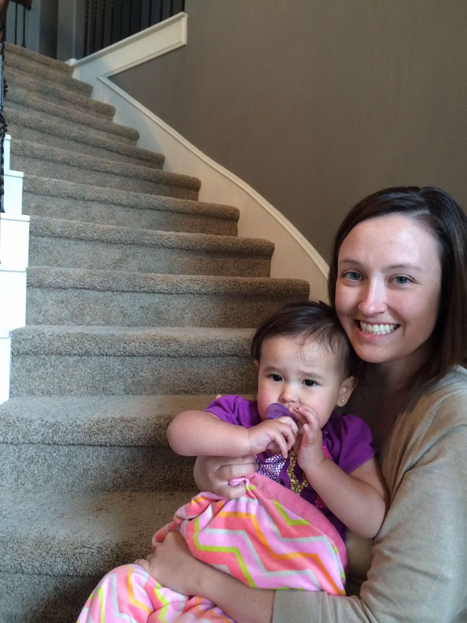 Brittany Cabrera first day in Texas