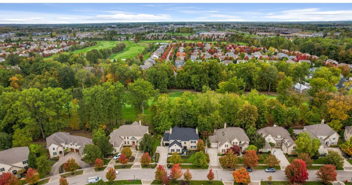 Central Ohio housing market by area including Delaware County