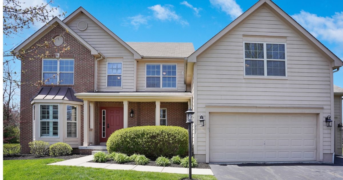 Professional real estate photography for a Dublin Ohio home listing