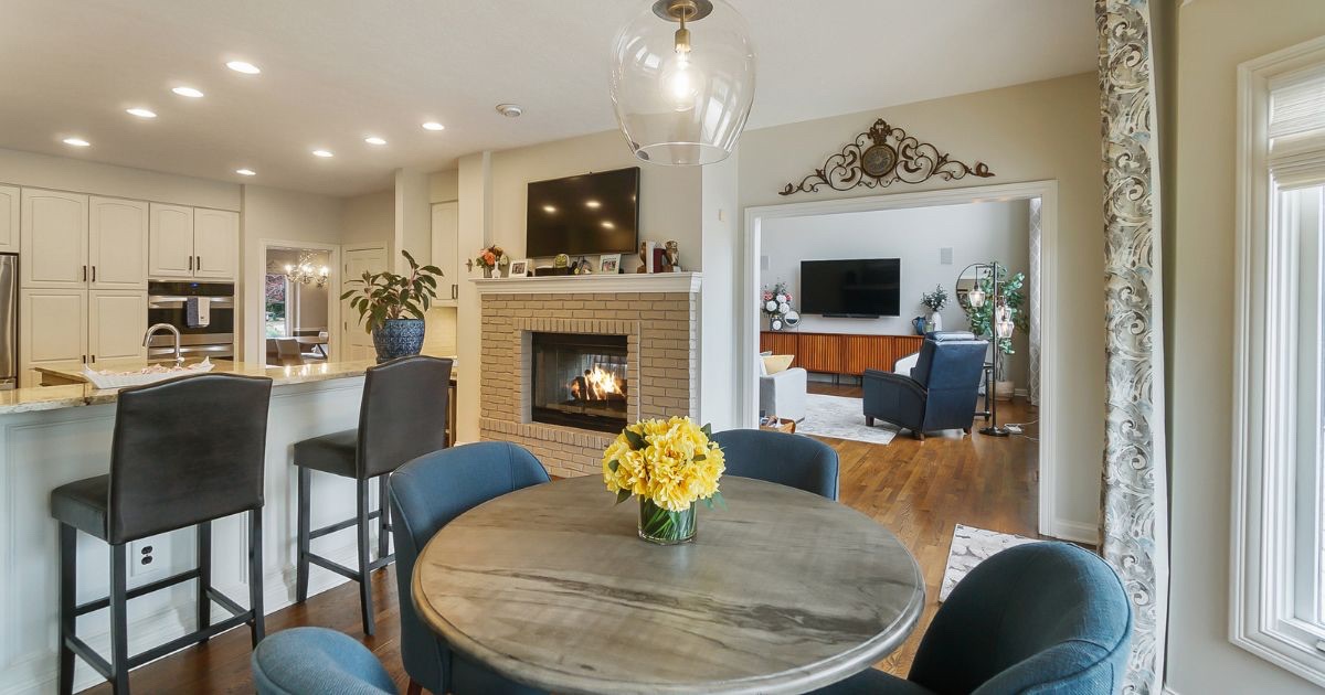 Professionally prepared Central Ohio home photographed for a real estate listing