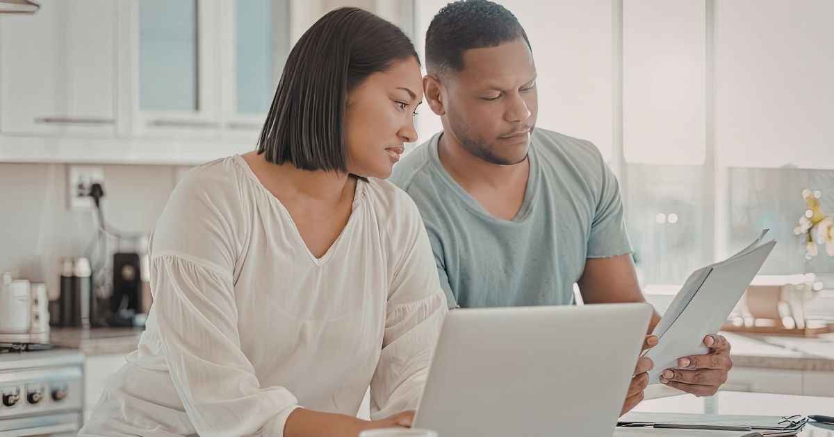 Central Ohio homeowner reviewing estimated proceeds and expenses from selling a home
