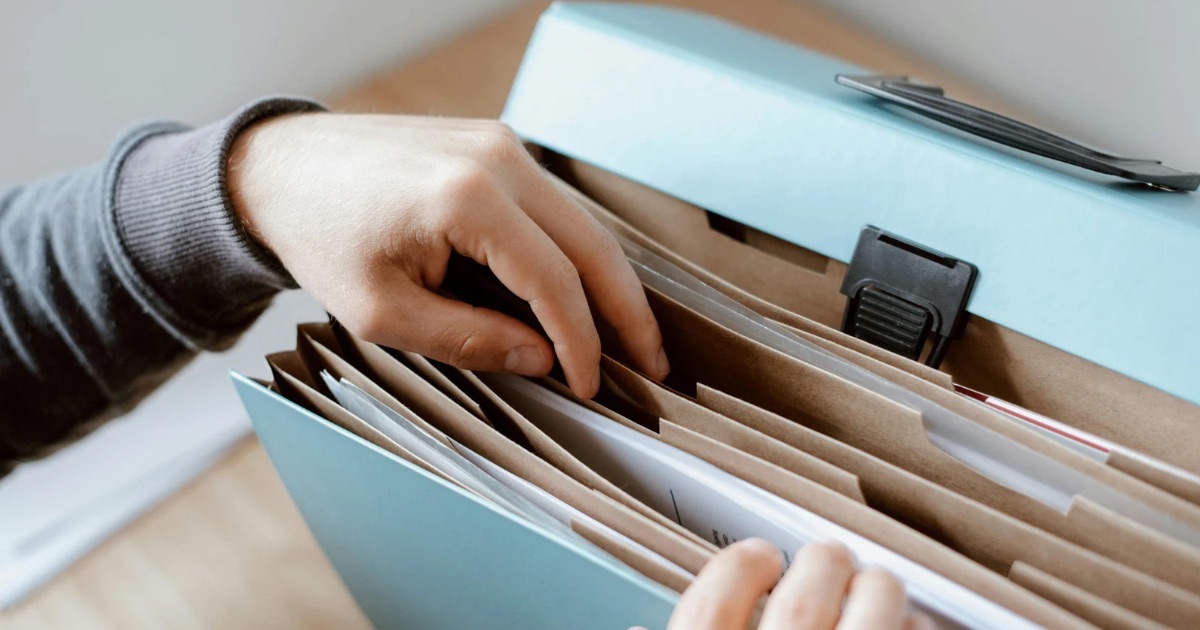 Home repair records and receipts organized for an Ohio home sale disclosure