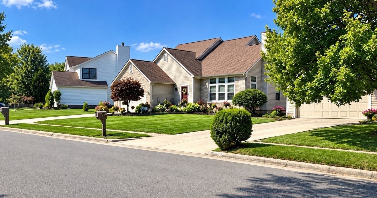Delaware County Ohio residential neighborhood representing the August 2026 housing market