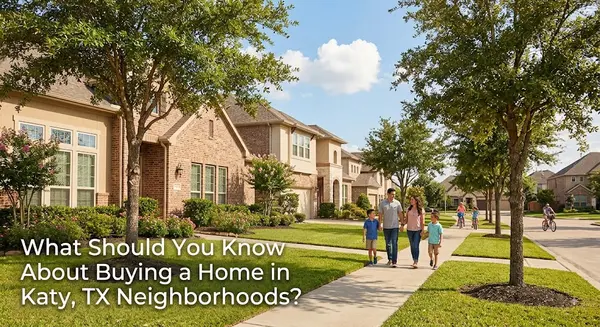 What Should You Know About Buying a Home in Katy, TX Neighborhoods?