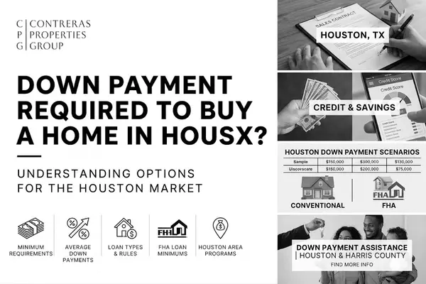 How Much Down Payment Do You Need to Buy a Home in Houston TX?