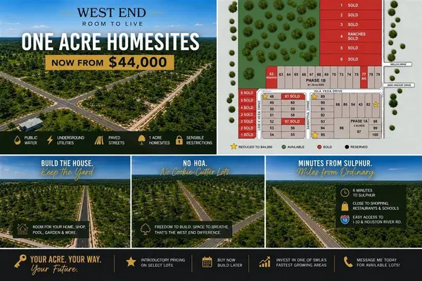Lot 95 Samantha DR, Sulphur, LA 70663