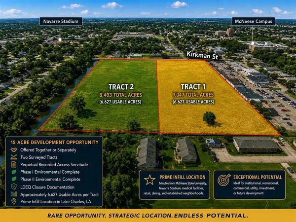 TBD Kirkman ST #Tract 1, Lake Charles, LA 70607