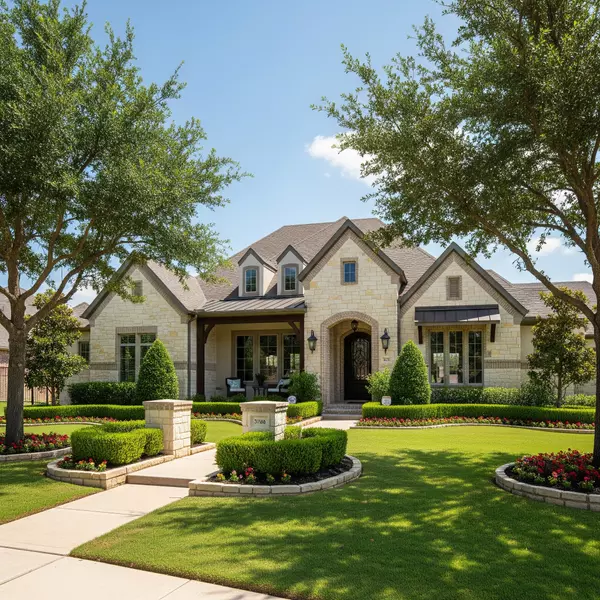 Elegant Texas home with beautiful curb appeal, ready for sale