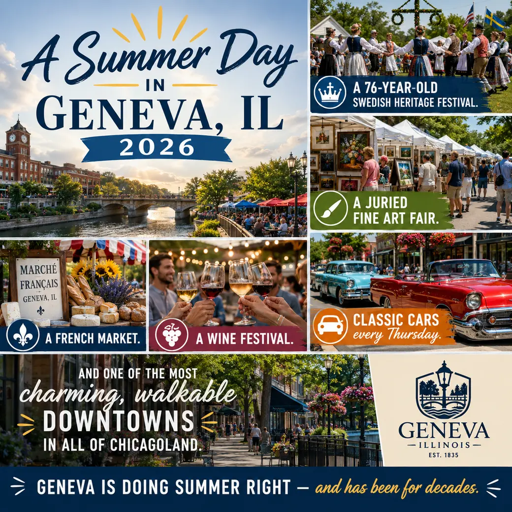 A Summer Day in Geneva, IL 2026