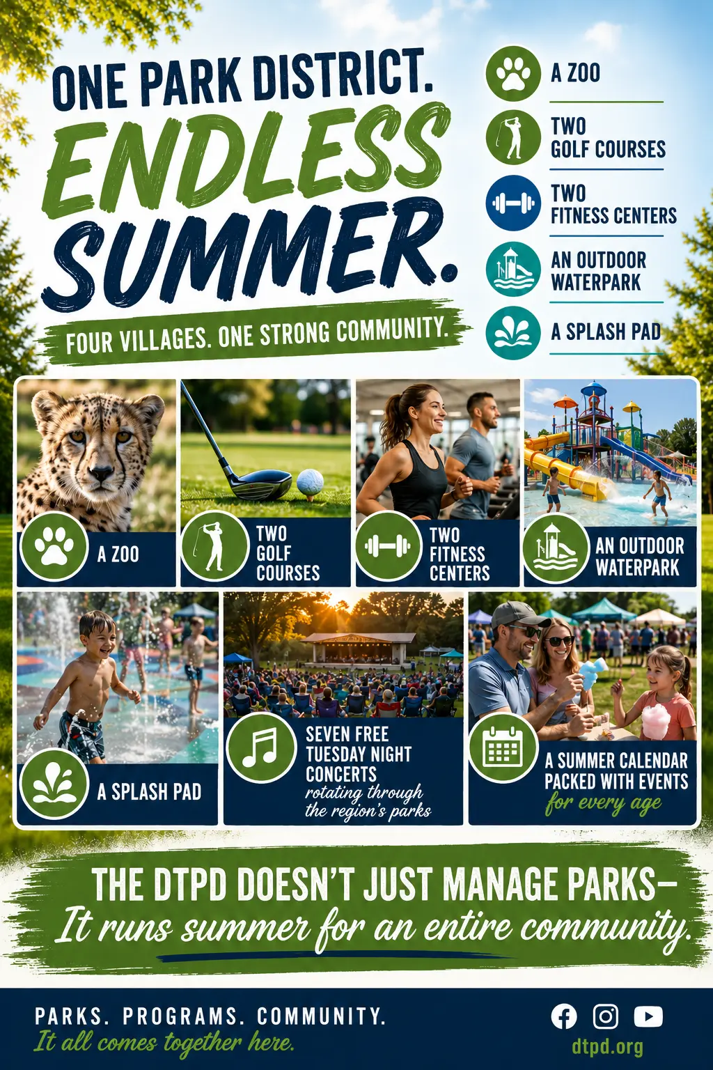 Dundee Township Park District Summer 2026