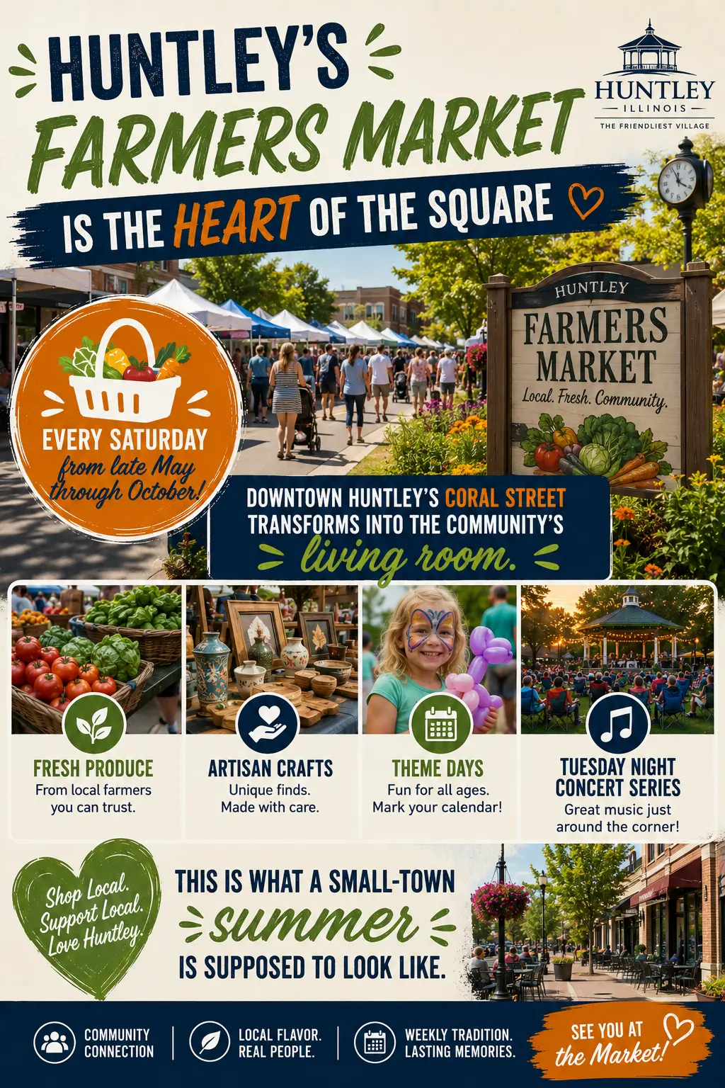 Huntley Farmers Market & Summer Events Guide 2026 