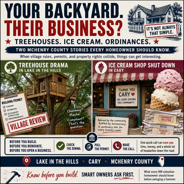 Your Backyard, Their Business: When Village Ordinances Get Personal in the NW Suburbs