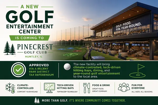 Fore! Huntley's Getting a Golf Entertainment Center — And Your Property Values Might Love It