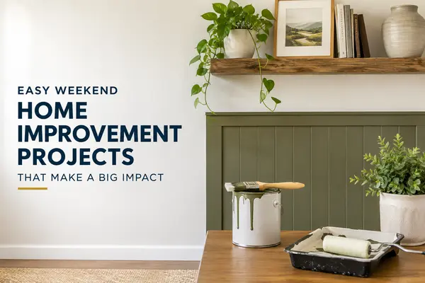 Easy Weekend Home Improvement Projects That Make a Big Impact