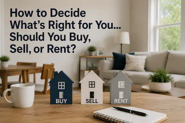 How to Decide What’s Right for You...Should You Buy, Sell, or Rent?