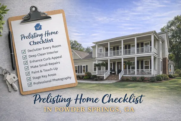 Pre-Listing Home Checklist for Powder Springs GA Sellers | Mari Dominguez