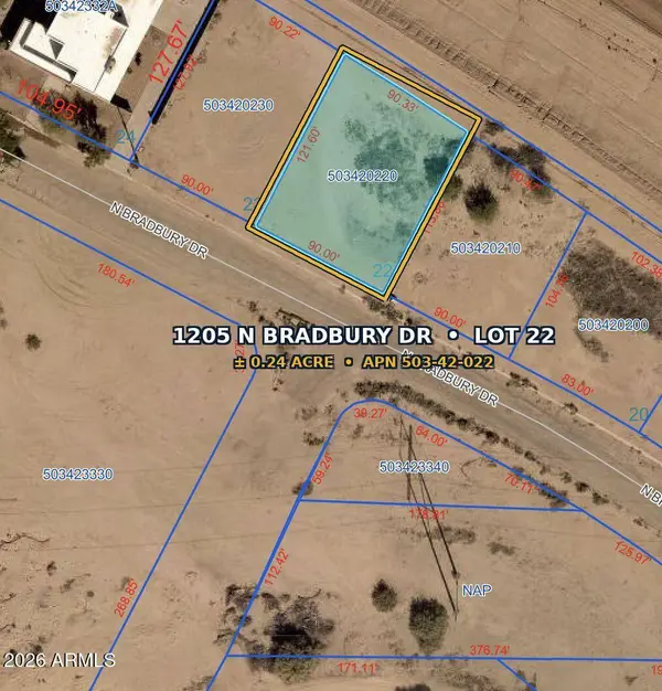1205 N BRADBURY Drive #22, Casa Grande, AZ 85193
