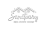 Sanctuary logo Roof A Black and white