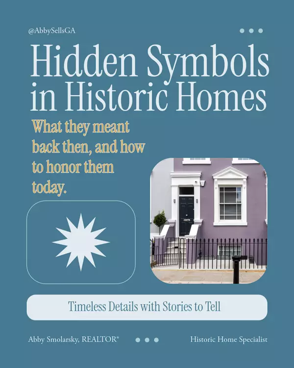 The Secret Language of Historic Homes: 5 Symbols and What They Really Mean