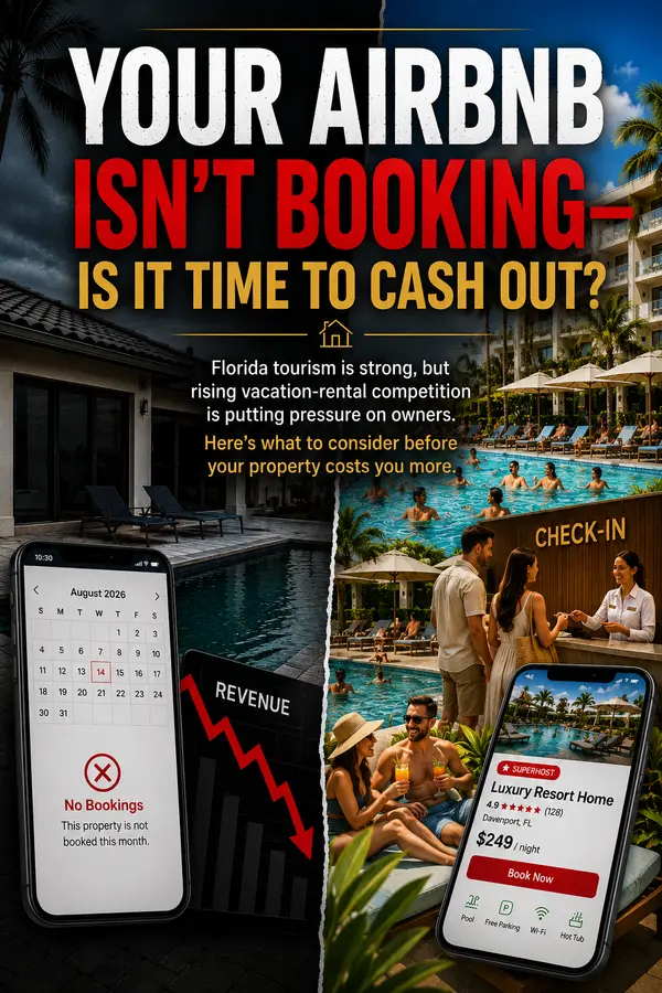 Your Florida Airbnb Isn’t Renting—Is It Time to Cash Out?