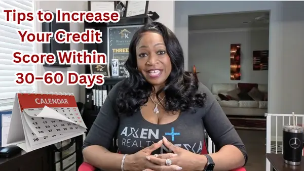 Tips to increase your credit score within 30-60 days