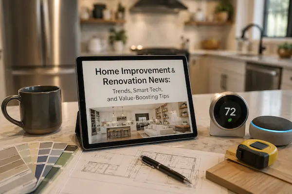 Home Improvement & Renovation News: Trends, Smart Tech, and Value-Boosting Tips,Yvette Hernandez
