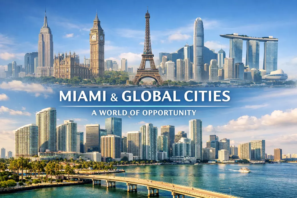 Why Miami Real Estate Still Has Runway Compared to Global Cities