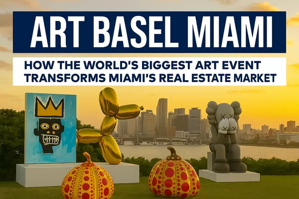 feature image of Art Basel Miami: How the World’s Biggest Art Event Transforms Miami’s Real Estate Market