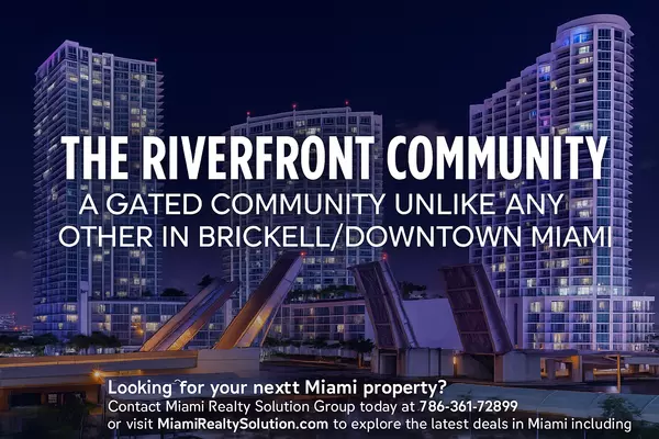 The Riverfront Community: A Unique Gated Enclave in the Future Faena District Miami River,Miami Realty